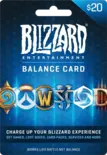 Blizzard gift card $20 USA