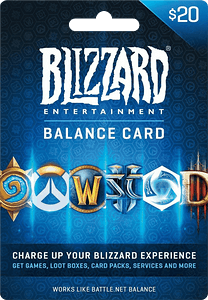  Blizzard gift card $20 USA -  for sale in Emirates from Games2all