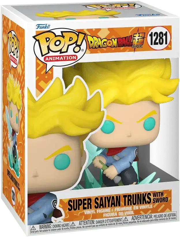 Funko Pop! Anime: Dragon Ball - Super Saiyan Trunks with Sword  for sale in Emirates from Games2all
