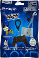 Paladone PlayStation Backpack Buddies CDU (Hangers and Keychains) - 24 pcs