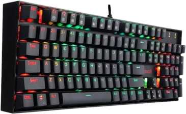 لوحة مفاتيح الألعاب الميكانيكية Redragon السلكية K551 RGB مع سويتش Cherry MX Blue