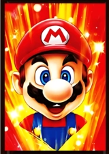 Mario, Sonic and Crash 3D Anime Poster