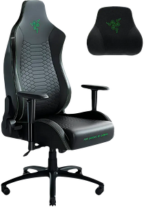 Razer Iskur X Ergonomic Gaming Chair - Black and Green