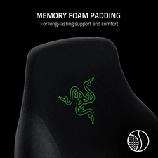 Razer Iskur X Ergonomic Gaming Chair - Black and Green