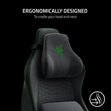 Razer Iskur X Ergonomic Gaming Chair - Black and Green