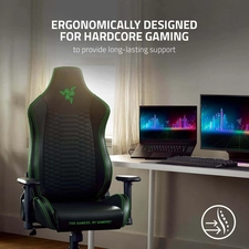 Razer Iskur X Ergonomic Gaming Chair - Black and Green