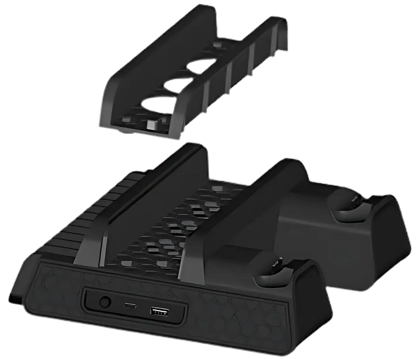Dobe Cooling Stand with Charging Station for PS4 Console - Black  for sale in Emirates from Games2all