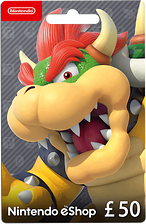 Nintendo E-Shop 50 GBP Gift Card - UK -  for sale in Emirates from Games2all