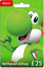 Nintendo E-Shop 25 Gift Card - UK -  for sale in Emirates from Games2all