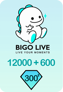 Bigo Live 12000 + 600 Bonus Diamonds 300 USD Gift Card - Global -  for sale in Emirates from Games2all