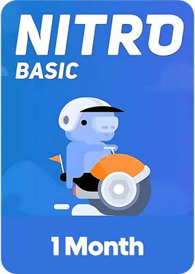 Discord Nitro 1 Month Subscription (Basic) Gift Card - Global