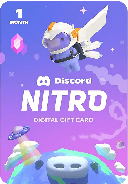 Discord Nitro 1 Month  Subscription Mintroute Gift Card - Global  for sale in Emirates from Games2all