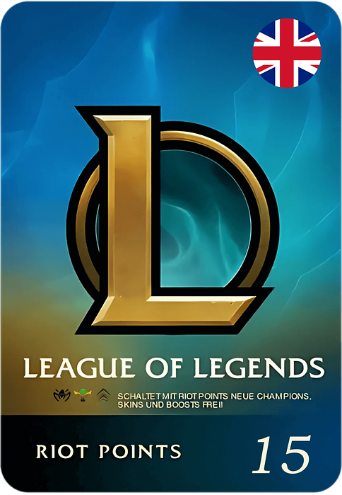League of Legends (LoL) Gift Card - 15 GBP - UK  for sale in Emirates from Games2all