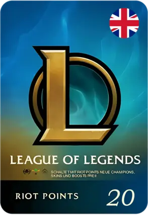 League of Legends (LoL) Gift Card - 20 GBP - UK
