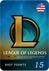 League of Legends (LoL) Gift Card - 15 USD - USA -  for sale in Emirates from Games2all