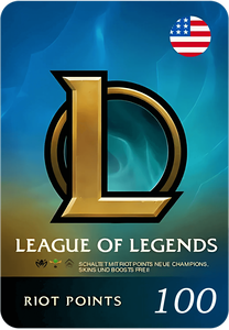 كارت هدايا نقاط ريوت للعبة ليج أوف ليجيندز 100 دولار - أمريكا -  للبيع في الإمارات من خلال Games2all
