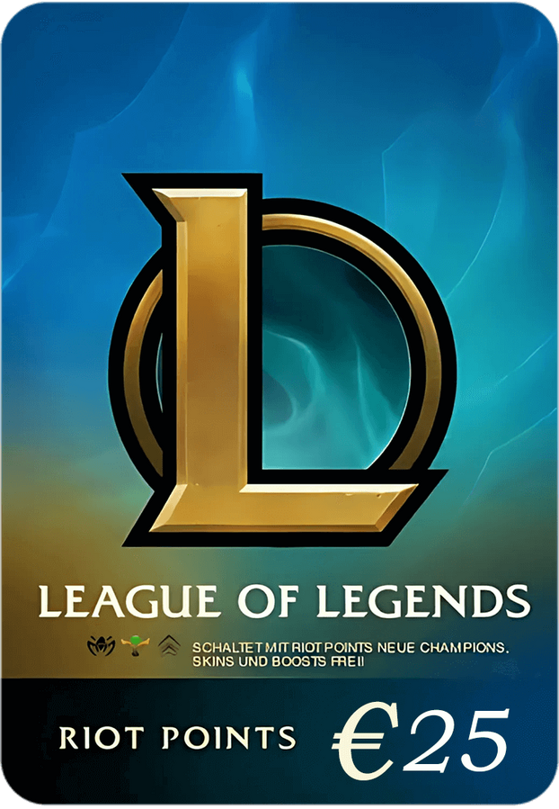League of Legends (LoL) Gift Card - 25 EUR - Europe