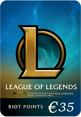 League of Legends (LoL) Gift Card - 35 EUR - Europe