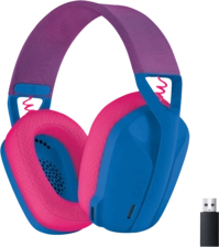 Logitech G435 Wireless Gaming Headset for PC - Blue and Pink (95965)