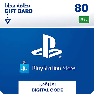 PSN PlayStation Store Gift Card 80 AUD - Australia -  for sale in Emirates from Games2all