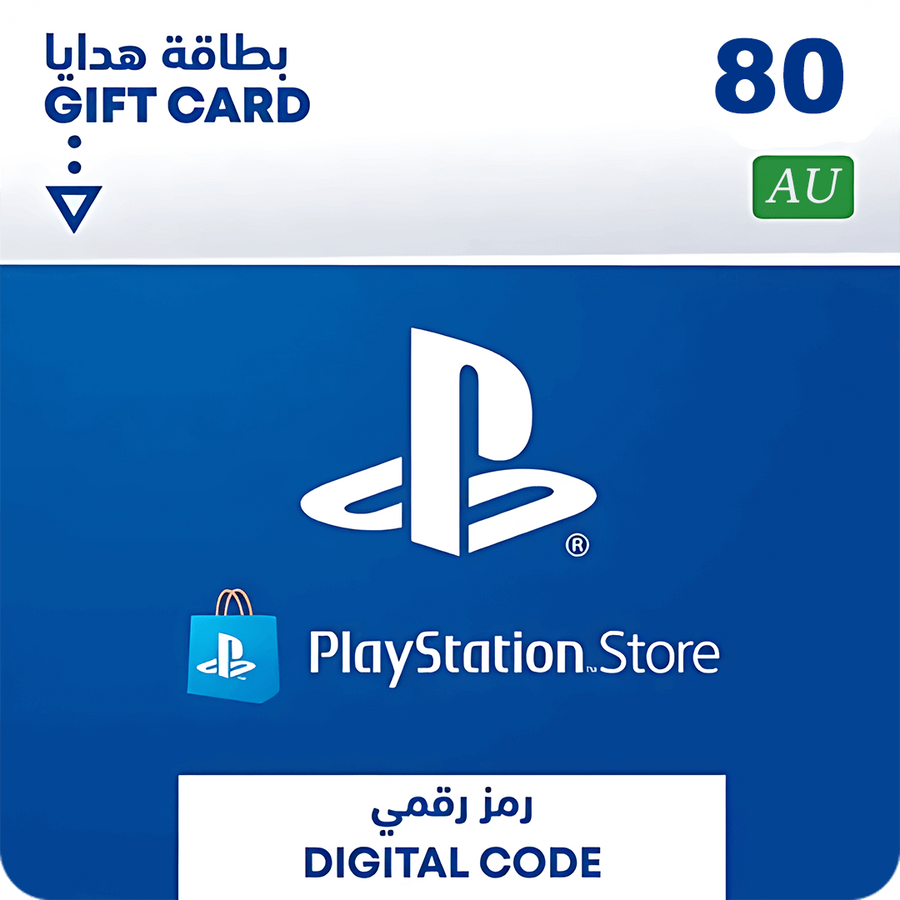 PSN PlayStation Store Gift Card 80 AUD - Australia