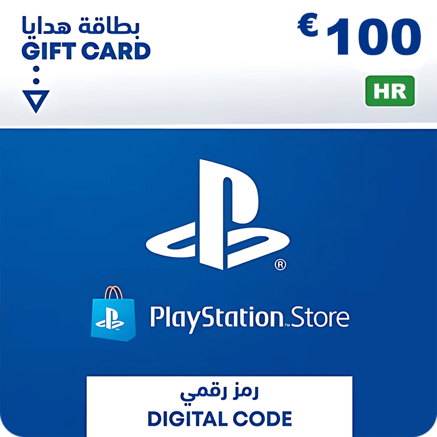 PSN PlayStation Store Gift Card 100 EUR - Croatia (HR)