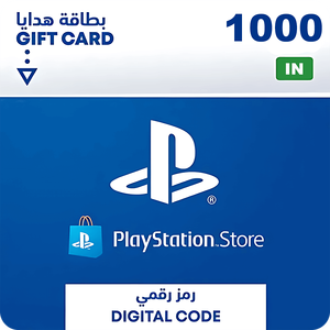 PSN PlayStation Store Gift Card 1000 INR - India -  for sale in Emirates from Games2all