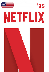 Netflix Gift Card USD 25 Key - USA -  for sale in Emirates from Games2all