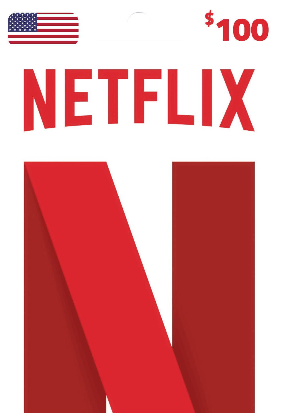 Netflix Gift Card USD 100 Key - USA  for sale in Emirates from Games2all