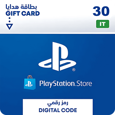PSN PlayStation Store Gift Card 30 EUR - Italy