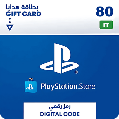 PSN PlayStation Store Gift Card 80 EUR - Italy