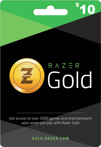 Razer Gold Gift Card 10 TL - Turkey (TRY)