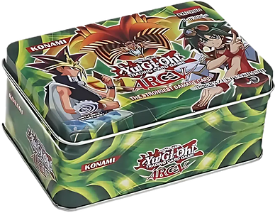 كروت يوغي يو في صندوق معدني 