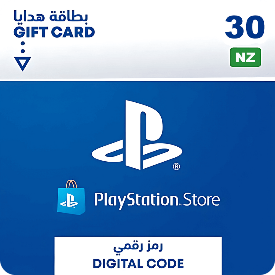 PSN PlayStation Store Gift Card 30 NZD - New Zeland