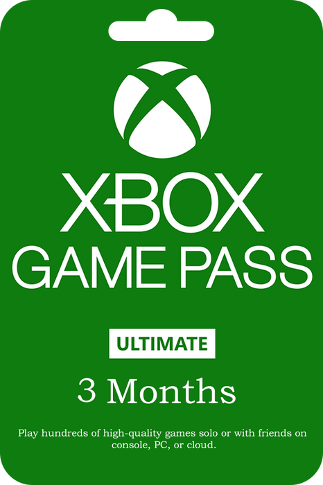 اشتراك 3 شهور إكس بوكس ​​جيم باس ألتميت - عالمي (جلوبال)  للبيع في ألإمارات من خلال Games2all