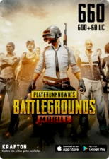 PUBG Mobile - 600 UC + 60 UC (Digital Code) (97148)