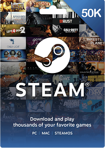 Steam Wallet Gift Card Chile 50000 CLP -  for sale in Emirates from Games2all