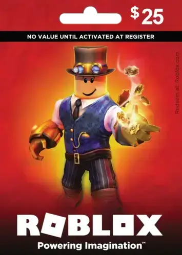 Roblox Card 25 CAD Robux Key - Canada