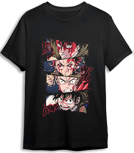 Anime LOOM Oversized T-Shirt - Black