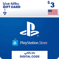 PSN PlayStation Store Gift Card $3 (USA)