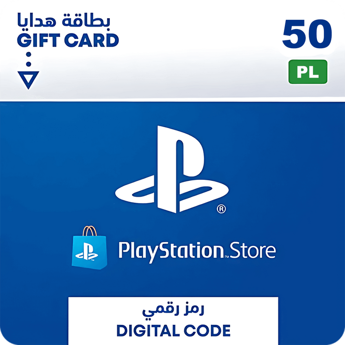 PSN PlayStation Store Gift Card 50 PLN - Poland  for sale in Emirates from Games2all