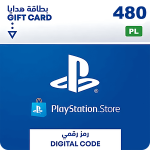 PSN PlayStation Store Gift Card 480 PLN - Poland