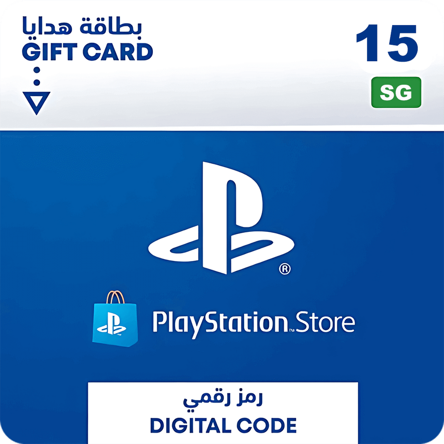 PSN PlayStation Store Gift Card 15 SGD - Singapore