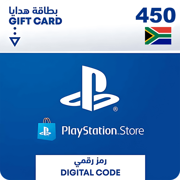 PSN PlayStation Store Gift Card 450 ZAR - South Africa  for sale in Emirates from Games2all