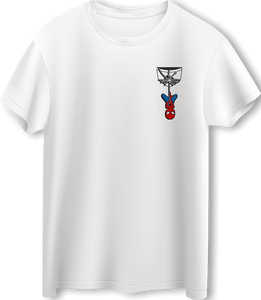 Spider-Man Logo LOOM Oversized T-Shirt - Off White