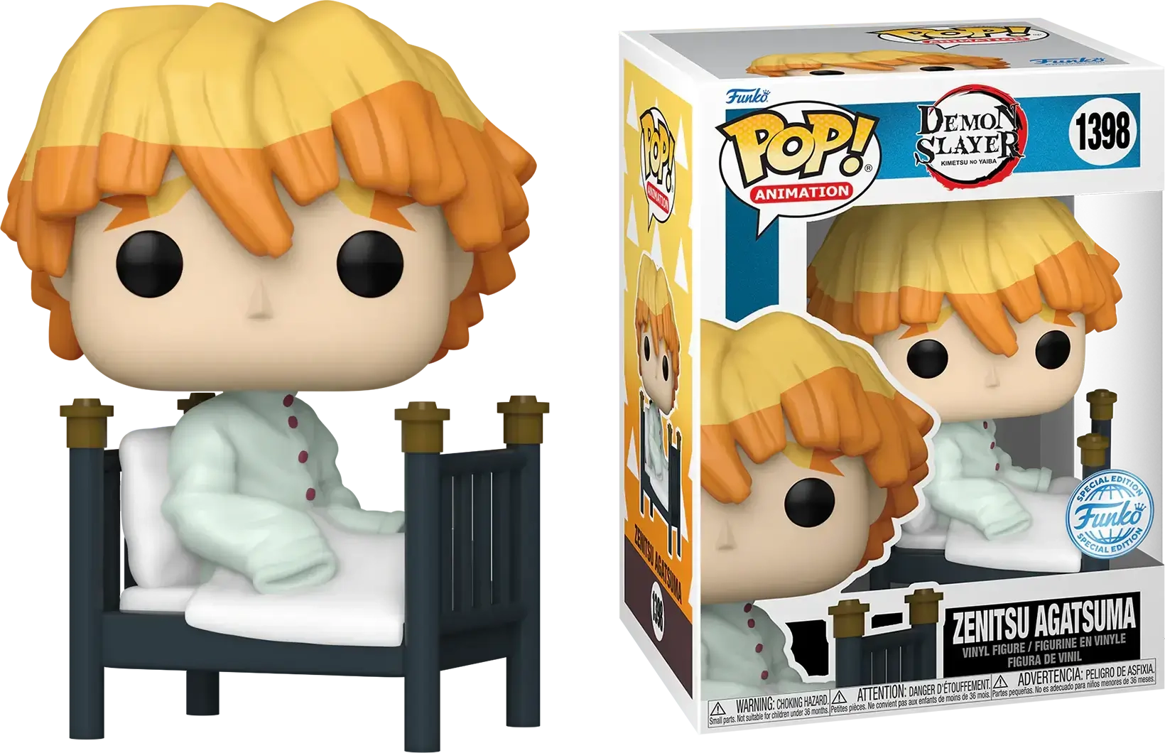 Funko Pop! Animation: Demon Slayer - Zenitsu Recovering (Exc)  for sale in Emirates from Games2all