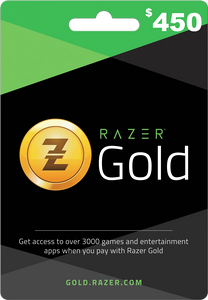Razer Gold 450$ USA Gift Card