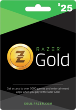 Razer Gold 25$ Global Gift Card (98311)