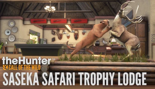 theHunter: Call of the Wild™ - Saseka Safari Trophy Lodge -  للبيع في الإمارات من خلال Games2all