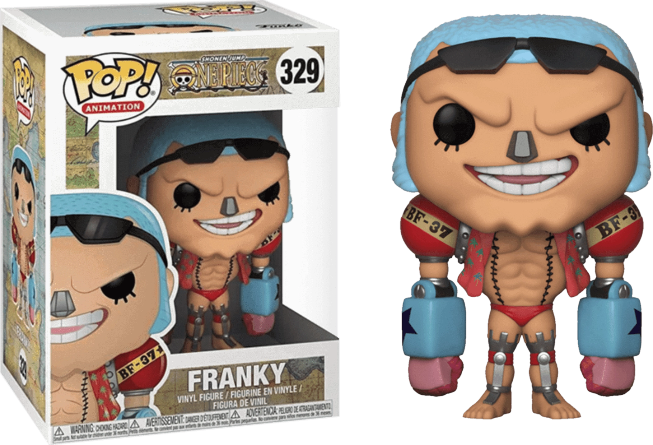 Funko Pop! Animation: One Piece S2 - Franky Shipwright Vinyl Figure  for sale in Emirates from Games2all